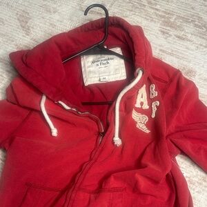 Abercrombie & Fitch Kids Red Hoodie